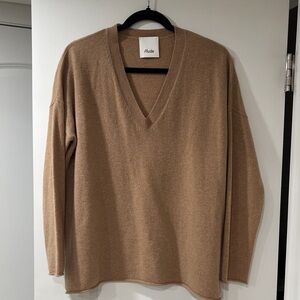 Women’s Cashmere Tan Sweater